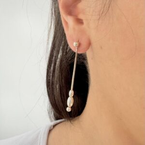 AROS DE PLATA MODELO COLGANTE SEMI RIGIDO