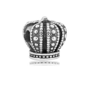 CHARMS DE ACERO MODELO CORONA