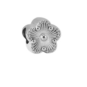 CHARMS DE ACERO MODELO FLOR