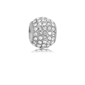 CHARMS DE ACERO MODELO CON PIEDRAS