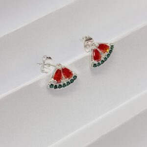 AROS DE ACERO BLANCO MODELO RODAJAS DE SANDIA