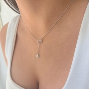 CORBATERO DE PLATA RODINADA MODELO CORAZONES