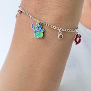 PULSERA DE PLATA MODELO STITCH