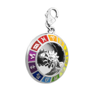 DIJE DE PLATA LINEA MONONA MODELO ZODIACO MOVIL