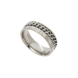 ANILLO DE ACERO MODELO GROUMET