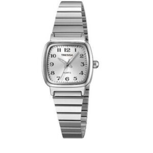 RELOJ TRESSA MODELO NICKI-M-01 PLATEADO ANALOGICO