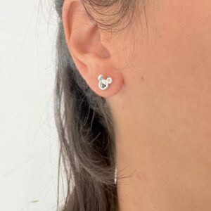 AROS DE PLATA MODELO MICKEY MOUSE