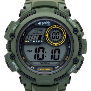 RELOJ PADDLE WATCH 03544 DIGITAL COLOR VERDE MILITAR