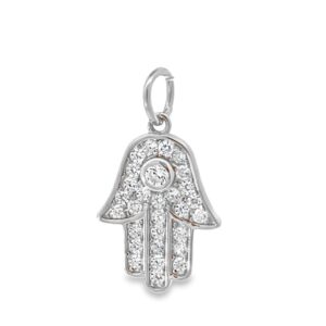 DIJE LINEA AMELIE DE PLATA RODINADA MODELO MANITO DE FATIMA