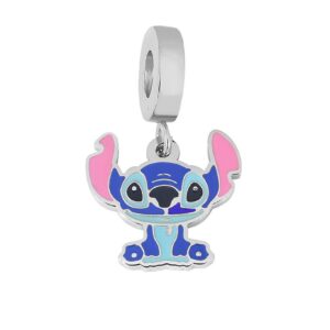 CHARMS DE ACERO MODELO STITCH