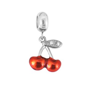 CHARMS DE ACERO MODELO CEREZAS