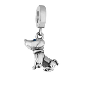 CHARMS DE ACERO MODELO PERRO