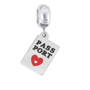 CHARMS DE ACERO MODELO PASS PORT
