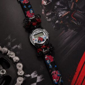 RELOJ PARA NIÑO LINEA DIGITAL CON MOTO