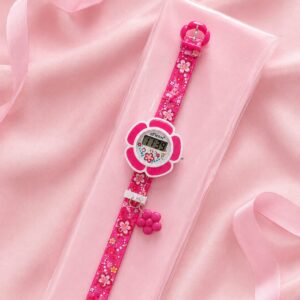 RELOJ PARA NIÑA linea DIGITAL diseño "FLOR"