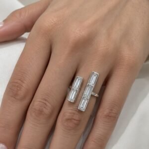 ANILLO DE ALIACION CON CRISTAL EUROPEO N15
