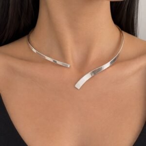 GARGANTILLA DE PLATA AJUSTABLE